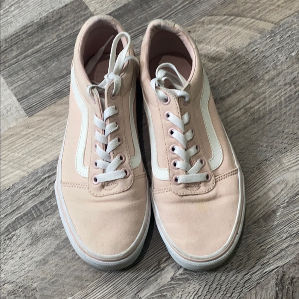 Vans old skool blush low top sneakers